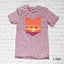 Chevron Sunset Beach Tee