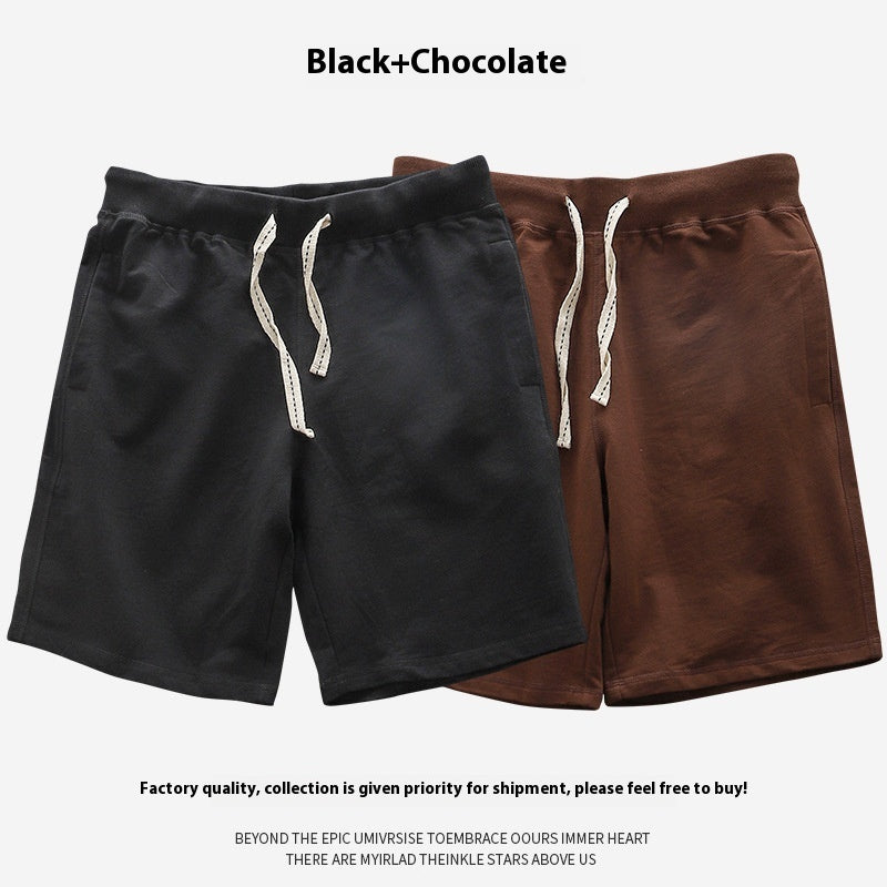 Premium Khaki Casual Men's Jogger Shorts