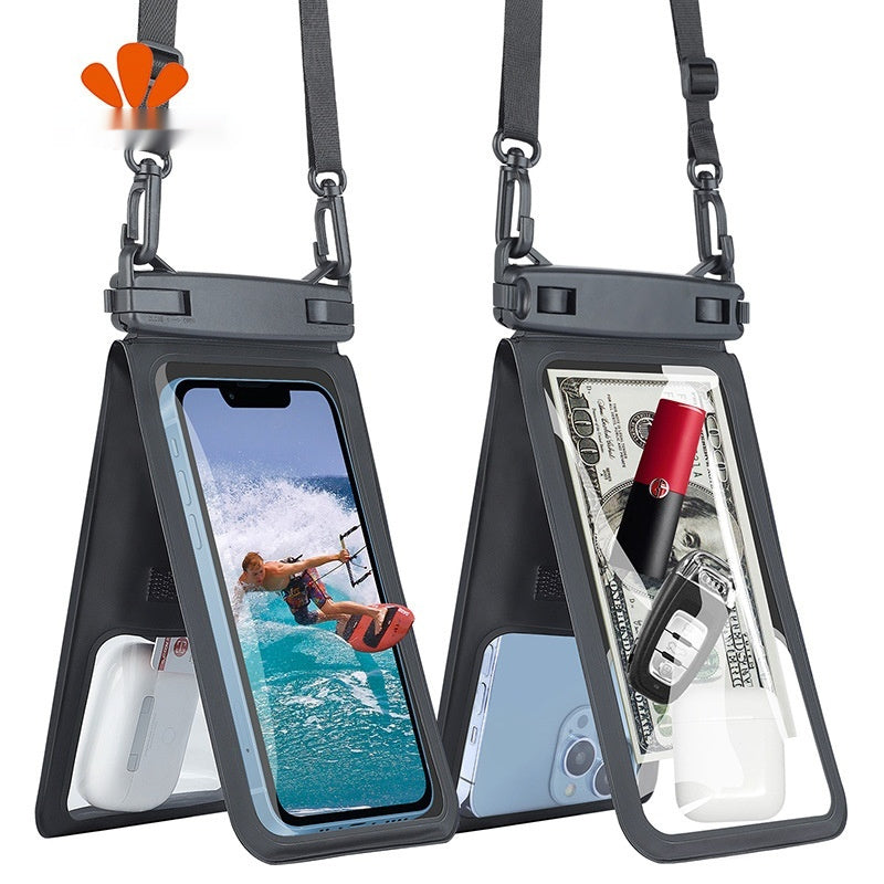 Double Compartment Waterproof Phone Bag for Outdoor Activities