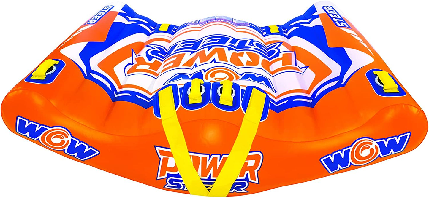 WOW Sports Power Steer Tubo de Remolque para 2 Personas