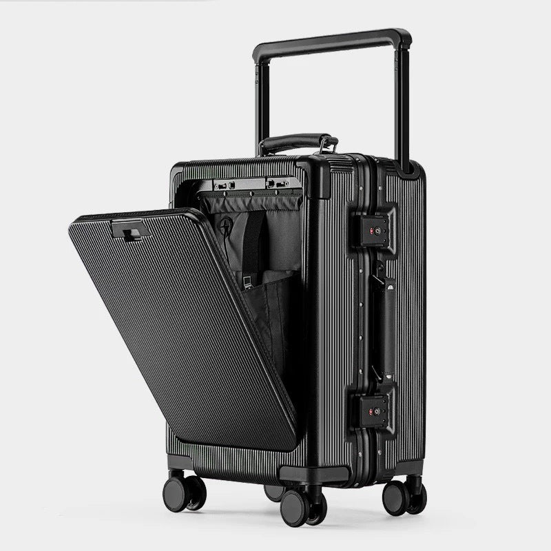 24-Inch Wide Draw-bar Luggage with Anti-Fall Cover