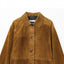 Elegant Retro British-Style Suede Jacket for Women
