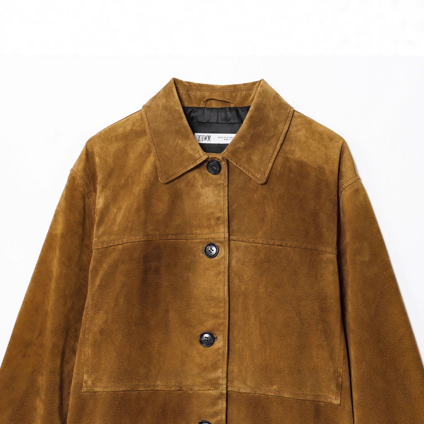 Elegant Retro British-Style Suede Jacket for Women