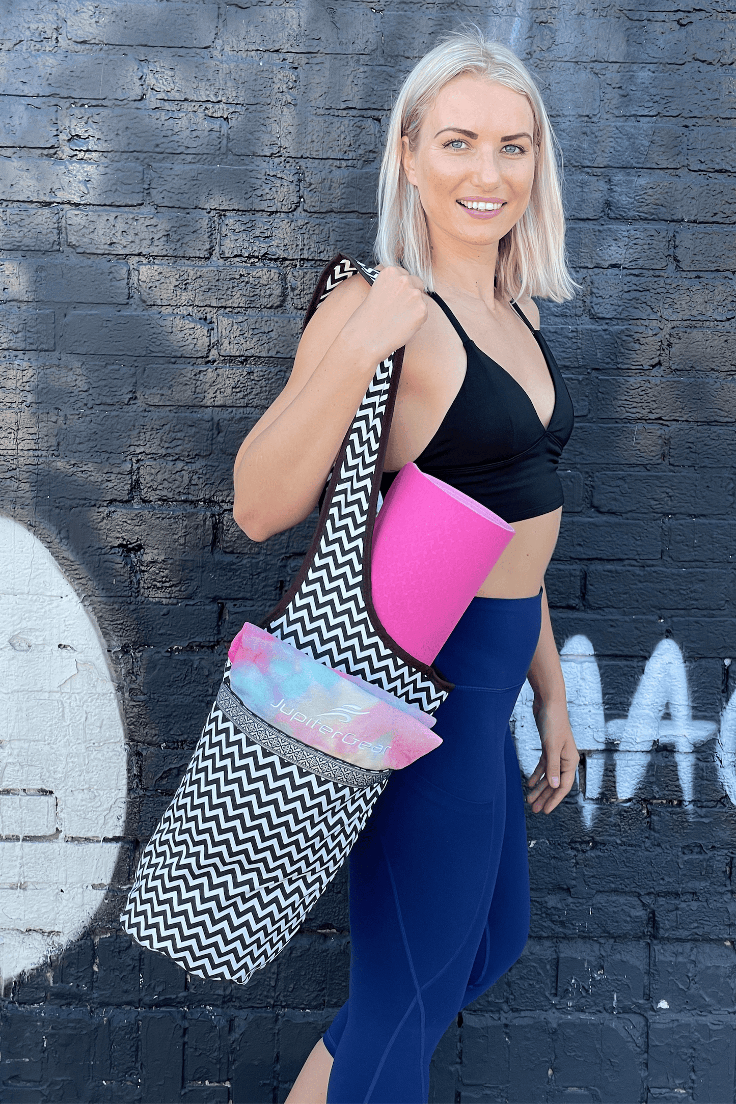 Sac de transport pour tapis de yoga JupiterGear avec grandes poches