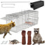 Humane Live Cat Trap Cage with Waterproof Cover