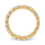Anillo de Eternidad de Diamantes de 14K Oro Amarillo 2.00 Cttw - Talla 6.75