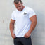 T-shirt à col rond à manches courtes pour hommes grandes tailles