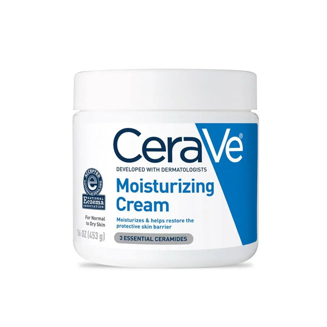 Crème hydratante CeraVe 16 oz - Hydratation riche pour tous les types de peau