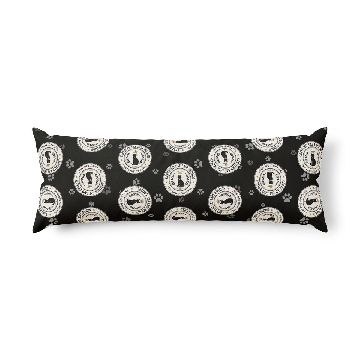 Coussin de corps de la division des amatrices de chats certifiées