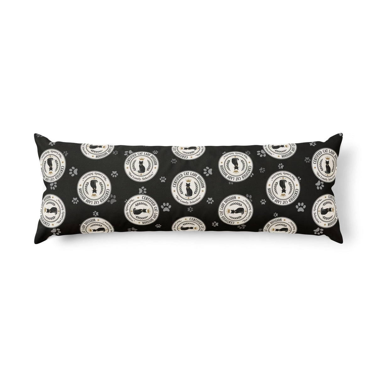 Coussin de corps de la division des amatrices de chats certifiées