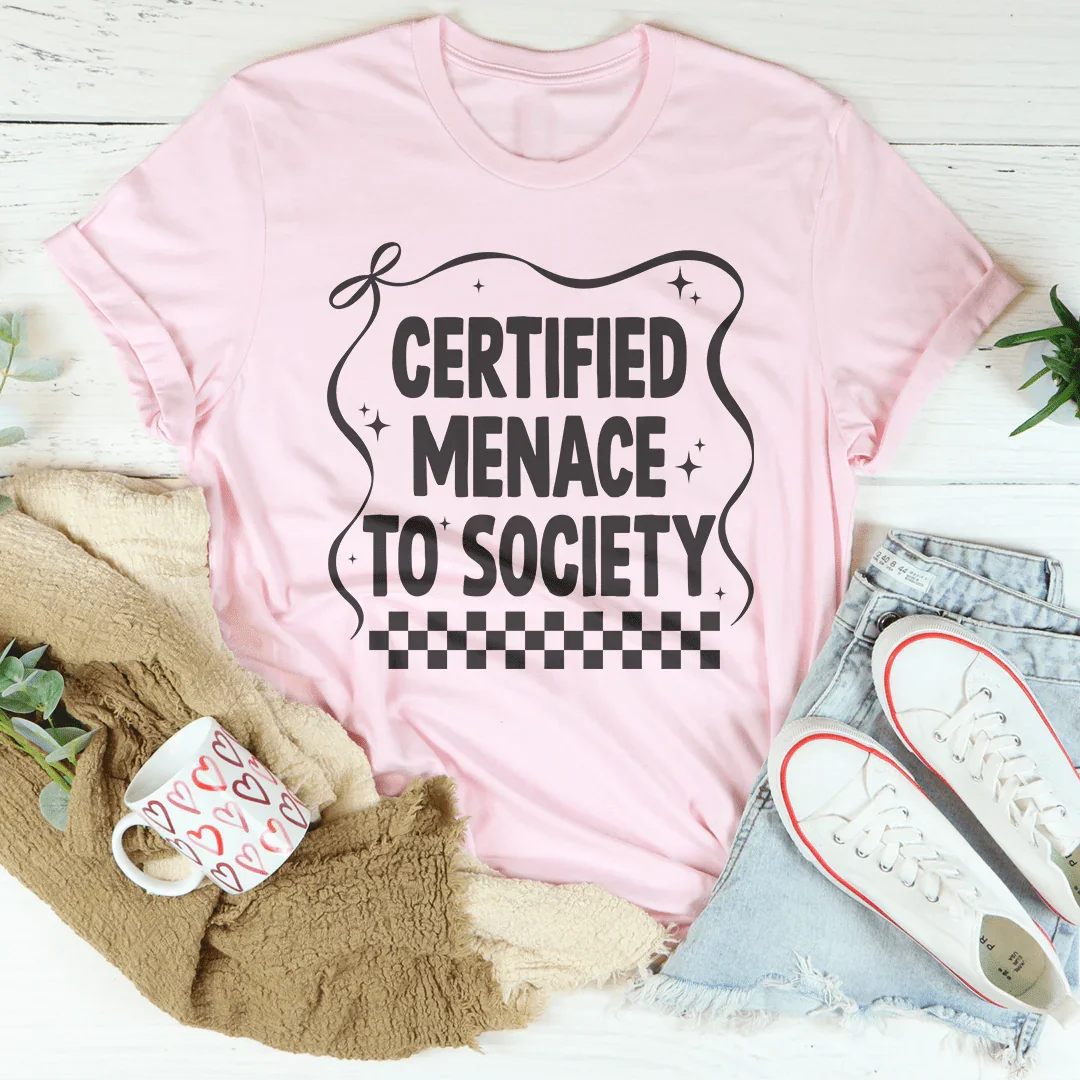 Camiseta Certificada Menace To Society