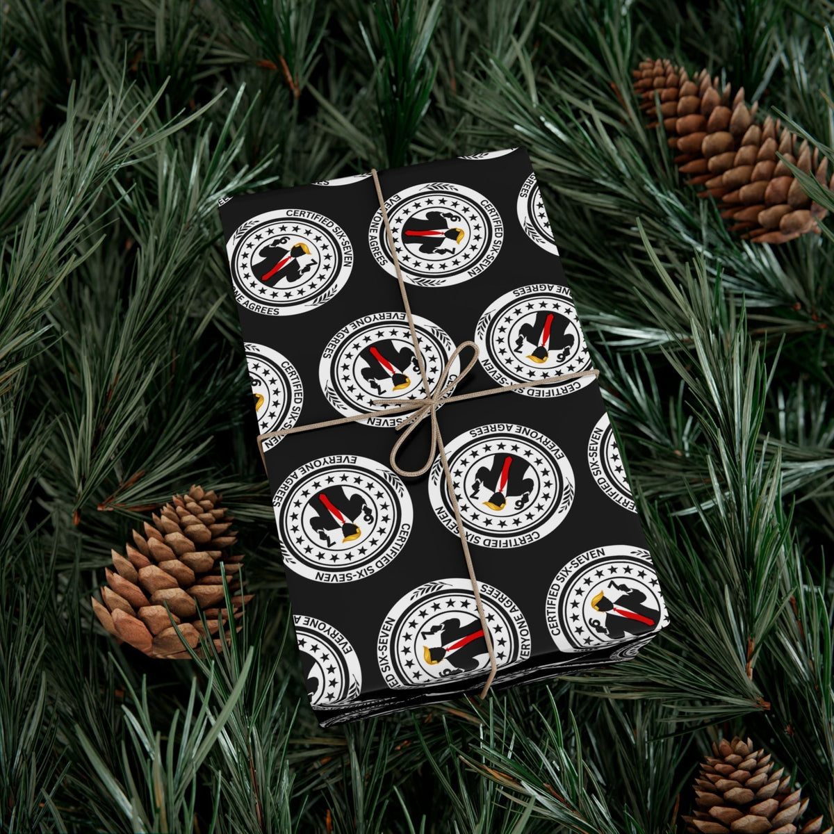 Certified Six-Seven Gift Wrap Paper - Political Parody