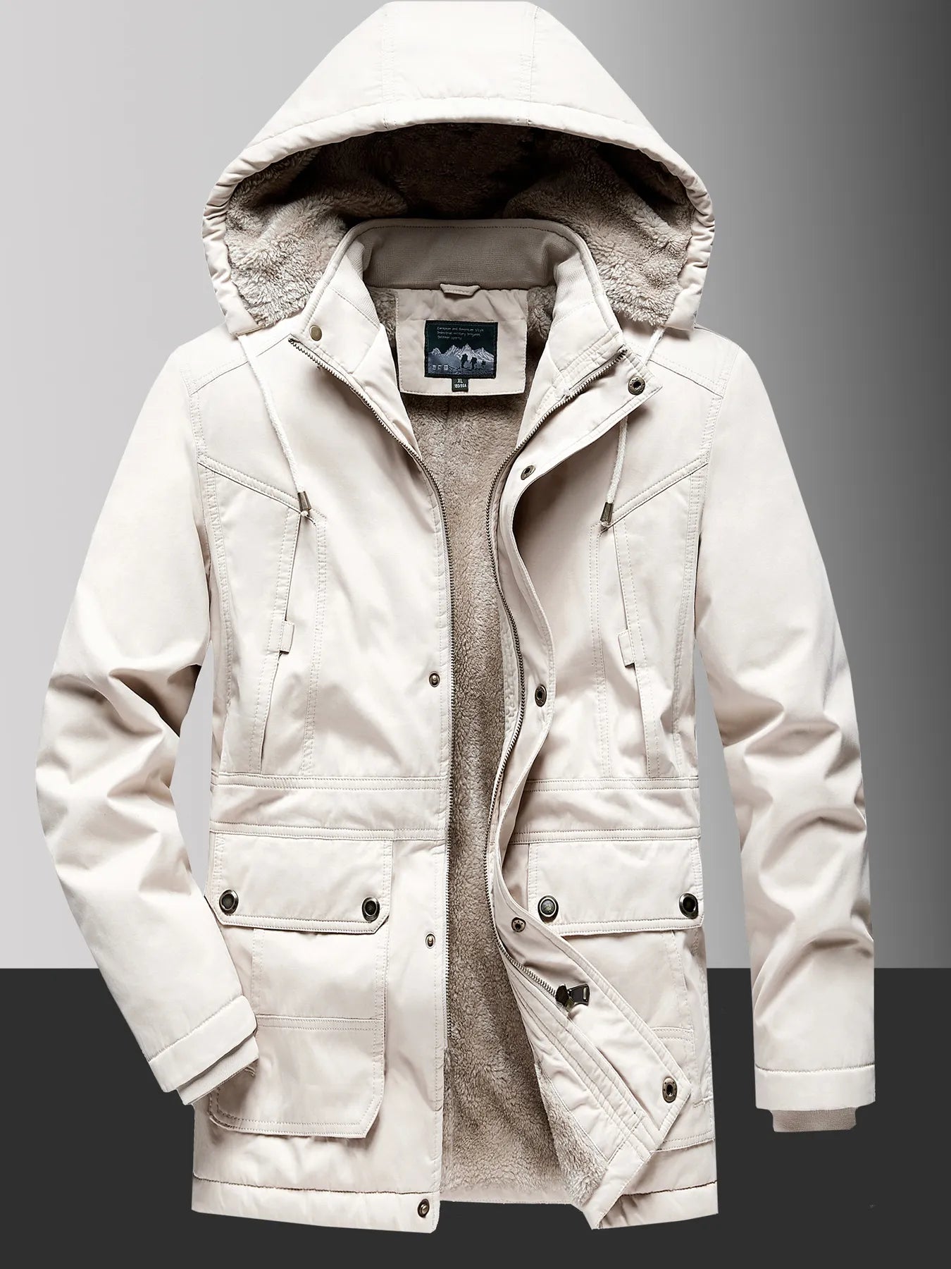 PolarGuard Men's Hooded Plus Coat