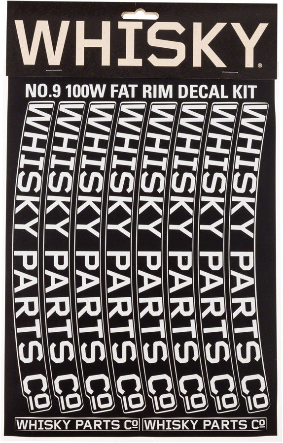 WHISKY 100w Rim Decal Kit - Light Gray for 2 Rims