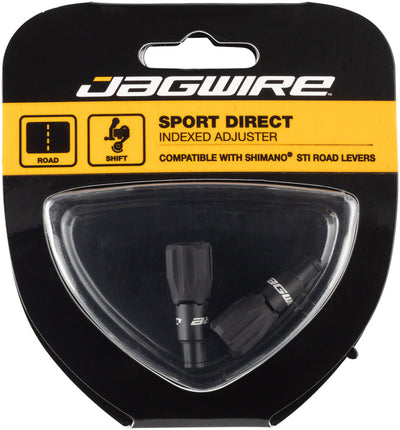 Ajusteurs de tension de câble Jagwire Sport 4 mm Direct Rocket II - Noir