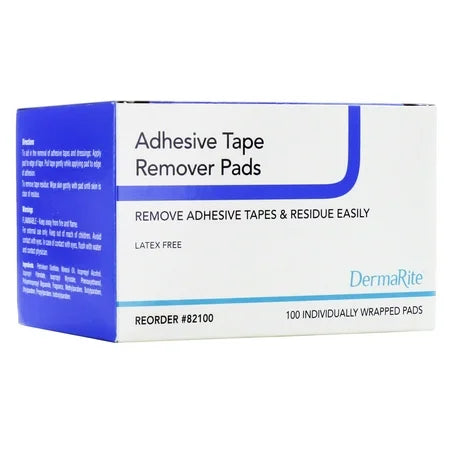 Tampons de retrait d'adhésif doux - 8 onces