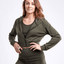 JupiterGear Athletic Zip-Up Crop Hoodie Jacket