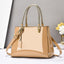 Fashionable Patent Leather Large-Capacity Handbag