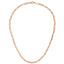 14K Rose Gold Bold Paperclip Chain Necklace
