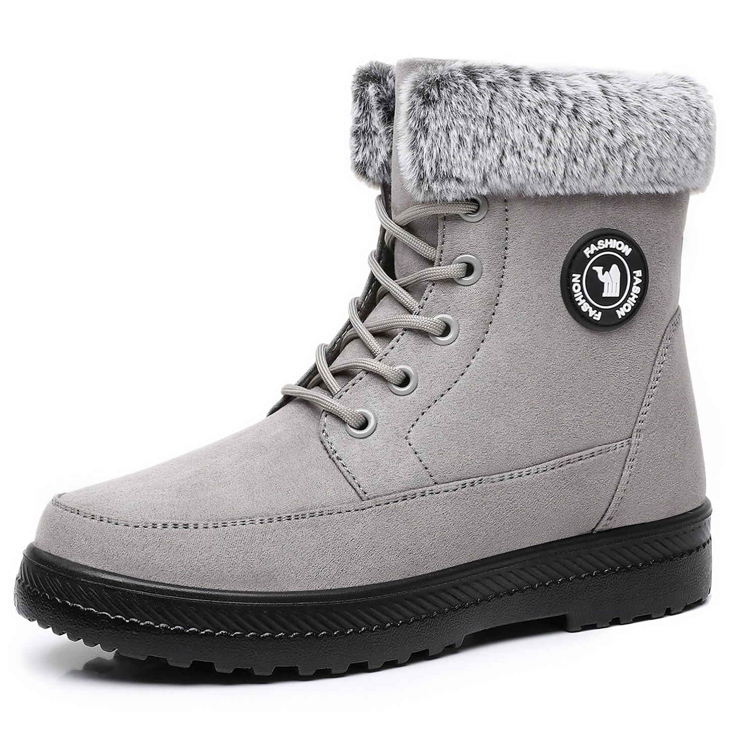 Bottes sauvages en coton doux pour femmes