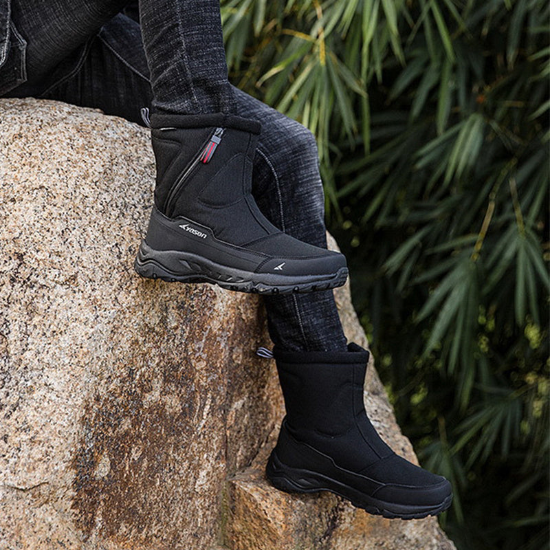 Thickened Snow Boots for Couples - Warm & Waterproof