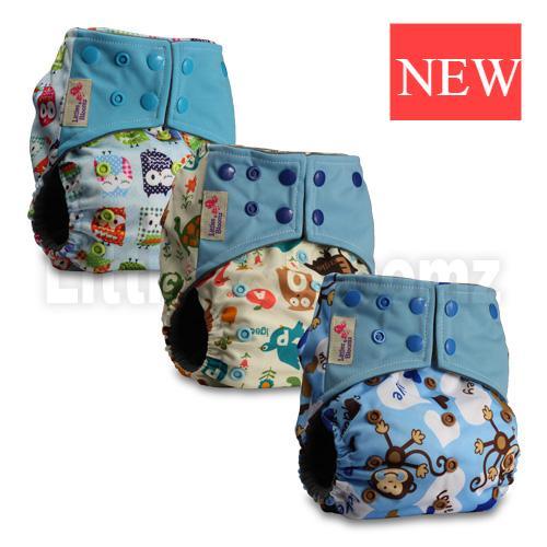 Modern Luxury Printed Washable Cloth Diaper Set