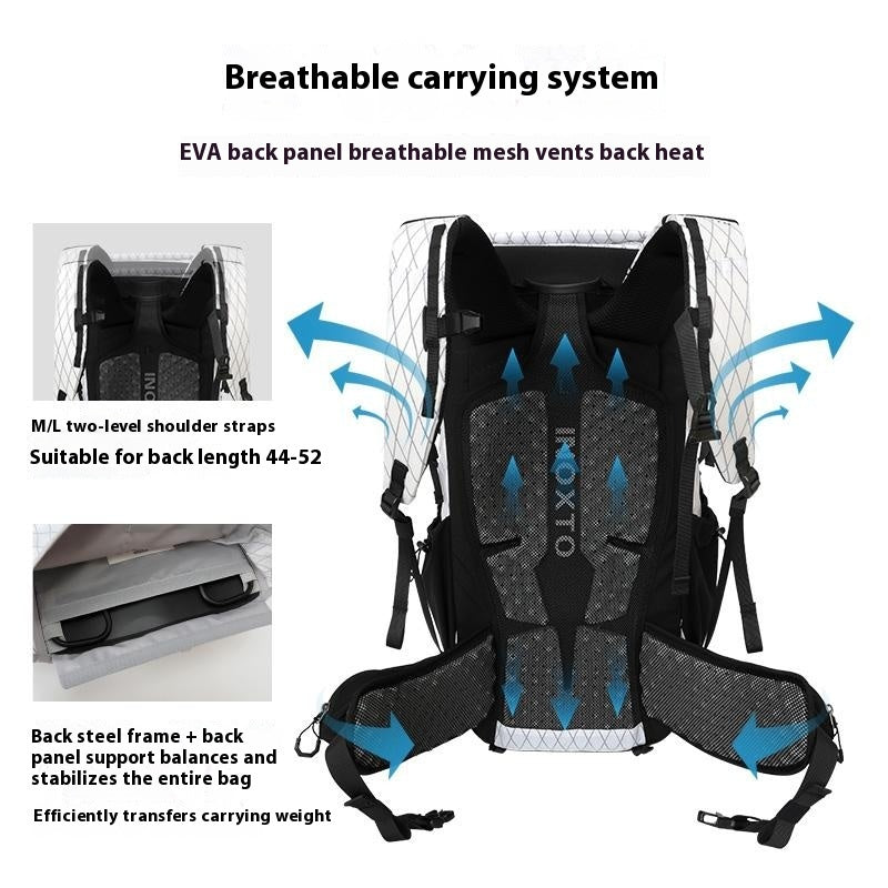 Mochila de Senderismo Impermeable de Gran Capacidad