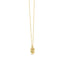 Collier tête de panthère en or jaune 14 carats