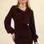 Elegant Ruched Bodycon Mini Dress for Women – Chic and Stylish Night Out Attire - Korvel