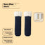 Electric Warm-Keeping Crew Socks for Winter Comfort