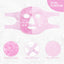Mascarilla de Ojos Premium con Pack de Hielo - Respaldo de Terciopelo (Rosa #19)
