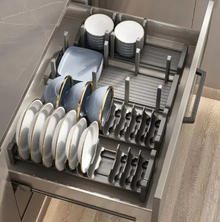 Modern Kitchen Bowl and Dish Storage Rack