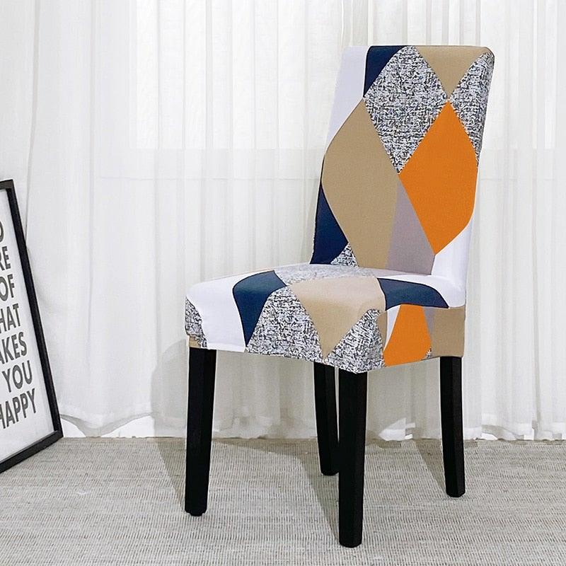 Fundas de Silla de Spandex Premium con Estiramiento - Multicolor
