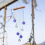 Chakra Energy Clear Crystal Ball Sun-catcher Turkish Window Prisms Blue Evil Eye Light Catching Wind Chimes For Office Decor Home Garden Hanging Decoration Showpiece Lucky Gift - Korvel