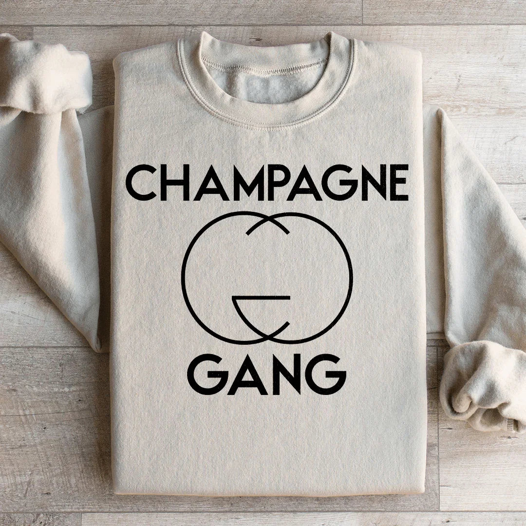 Sweatshirt Champagne Gang