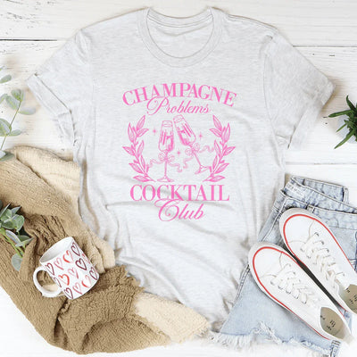 Camiseta del club de cócteles Champagne Problems