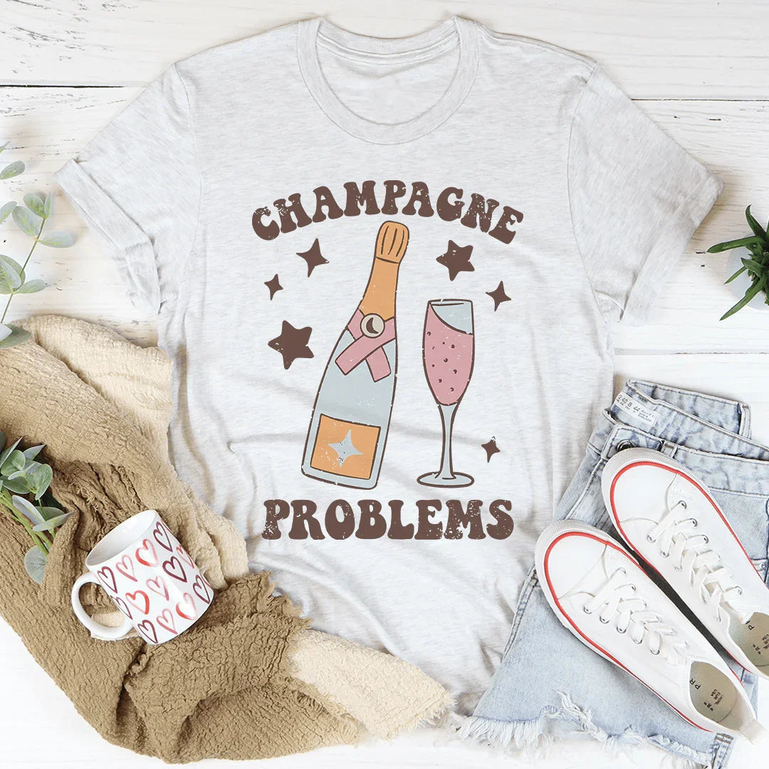 Problemas con el champán Tee