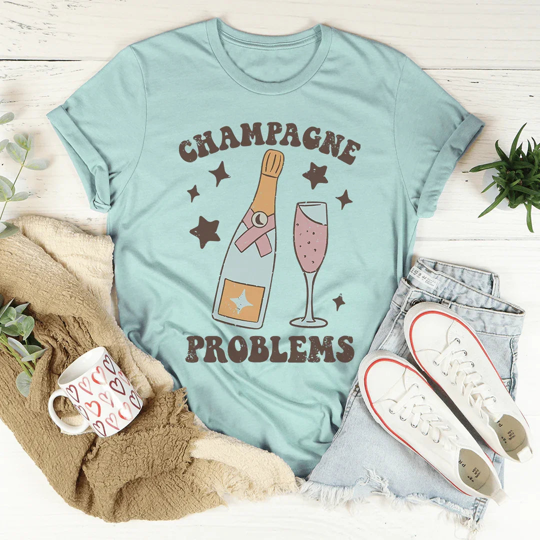 Problemas con el champán Tee
