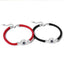 Bracelets de couple charmants en 100 langues - Bijoux en corde tressée