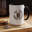 Taza de café con acento de gato encantador