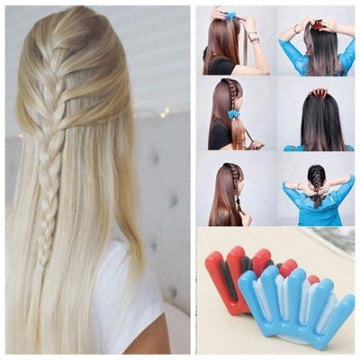 Charming French Style Hair Braiding Tool for Effortless Hairstyles