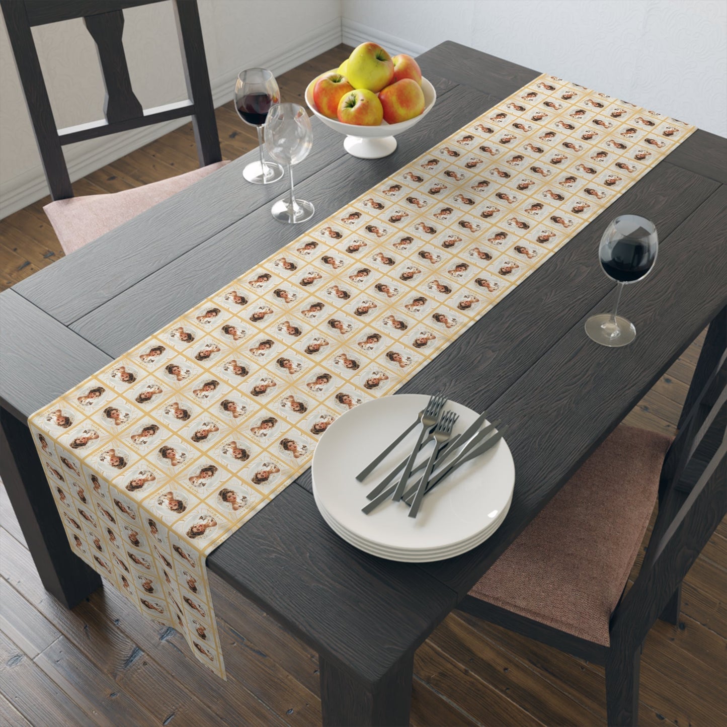 Nappe de table Charmante Golden Cat Lady