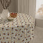 Charming Golden Cat Lady Tablecloth