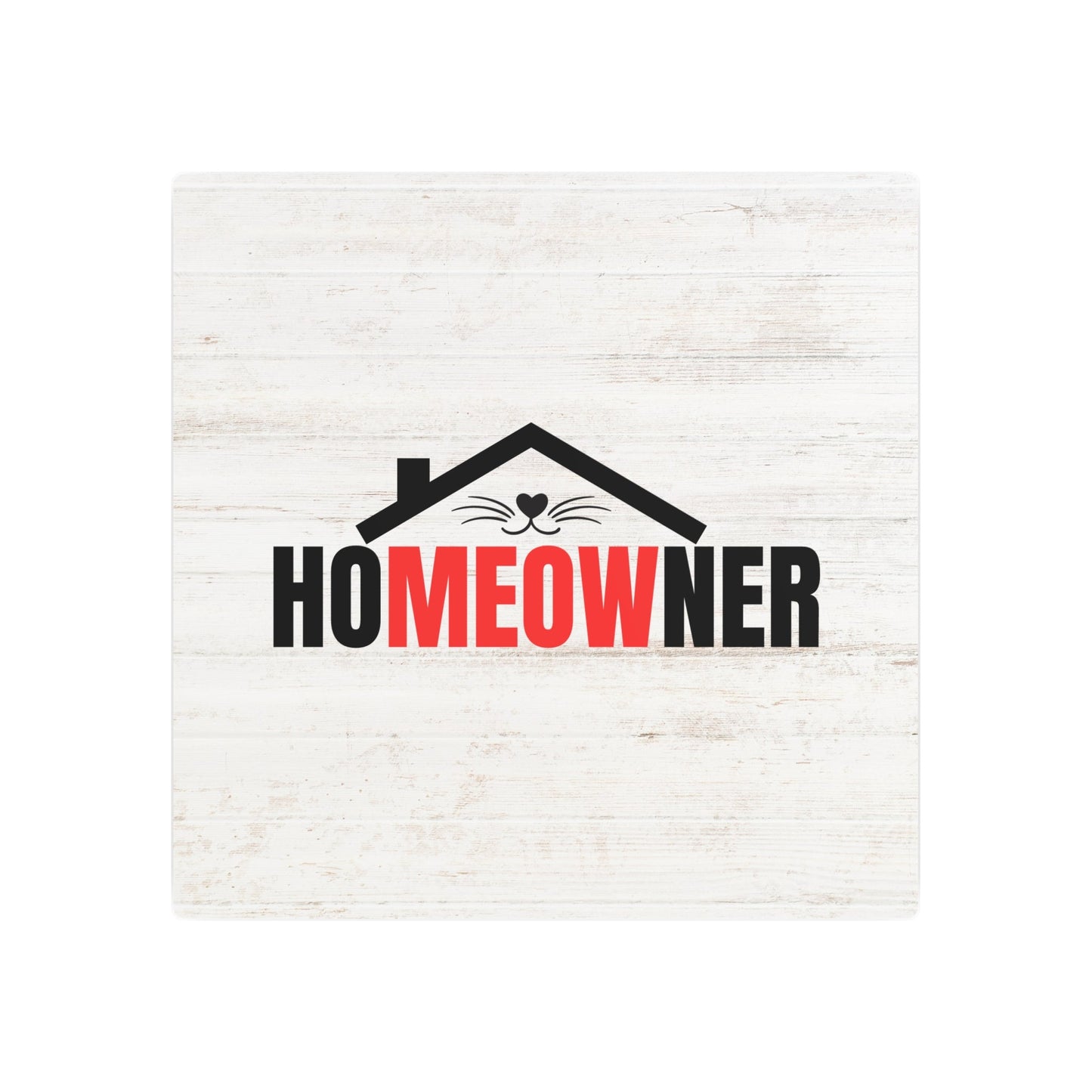 Charming Metal Art Sign for Cat Lovers - HoMEOWner Decor