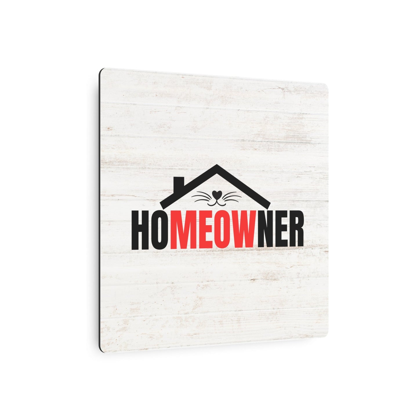 Charming Metal Art Sign for Cat Lovers - HoMEOWner Decor