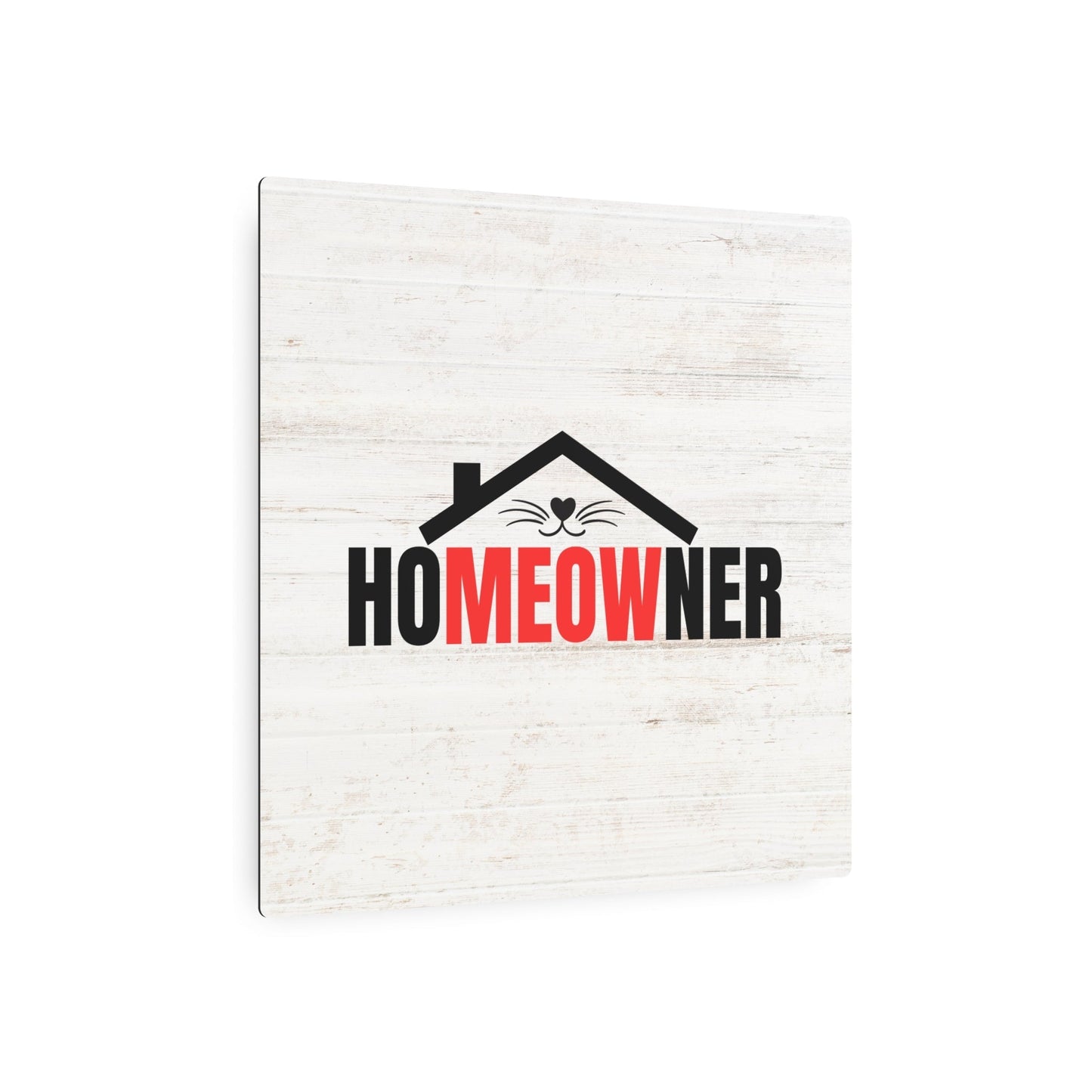 Charming Metal Art Sign for Cat Lovers - HoMEOWner Decor