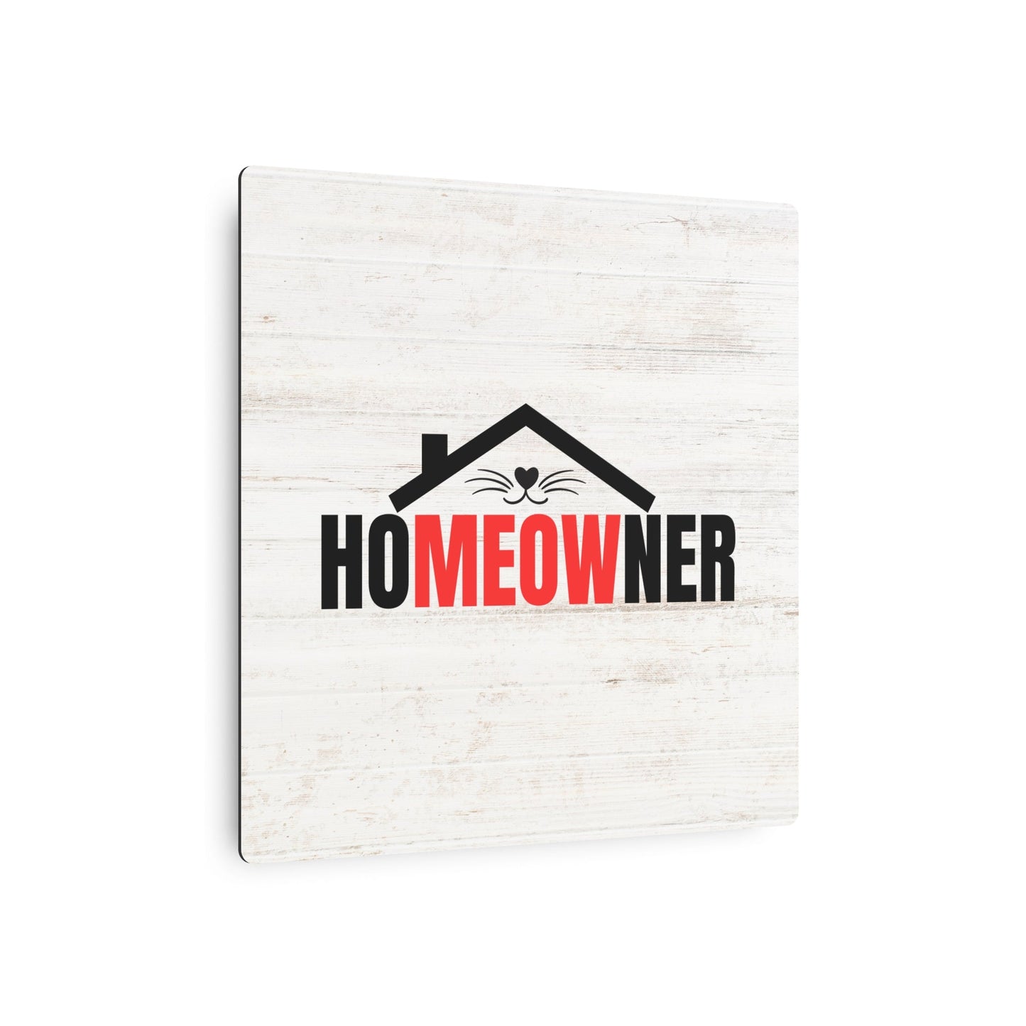 Charming Metal Art Sign for Cat Lovers - HoMEOWner Decor