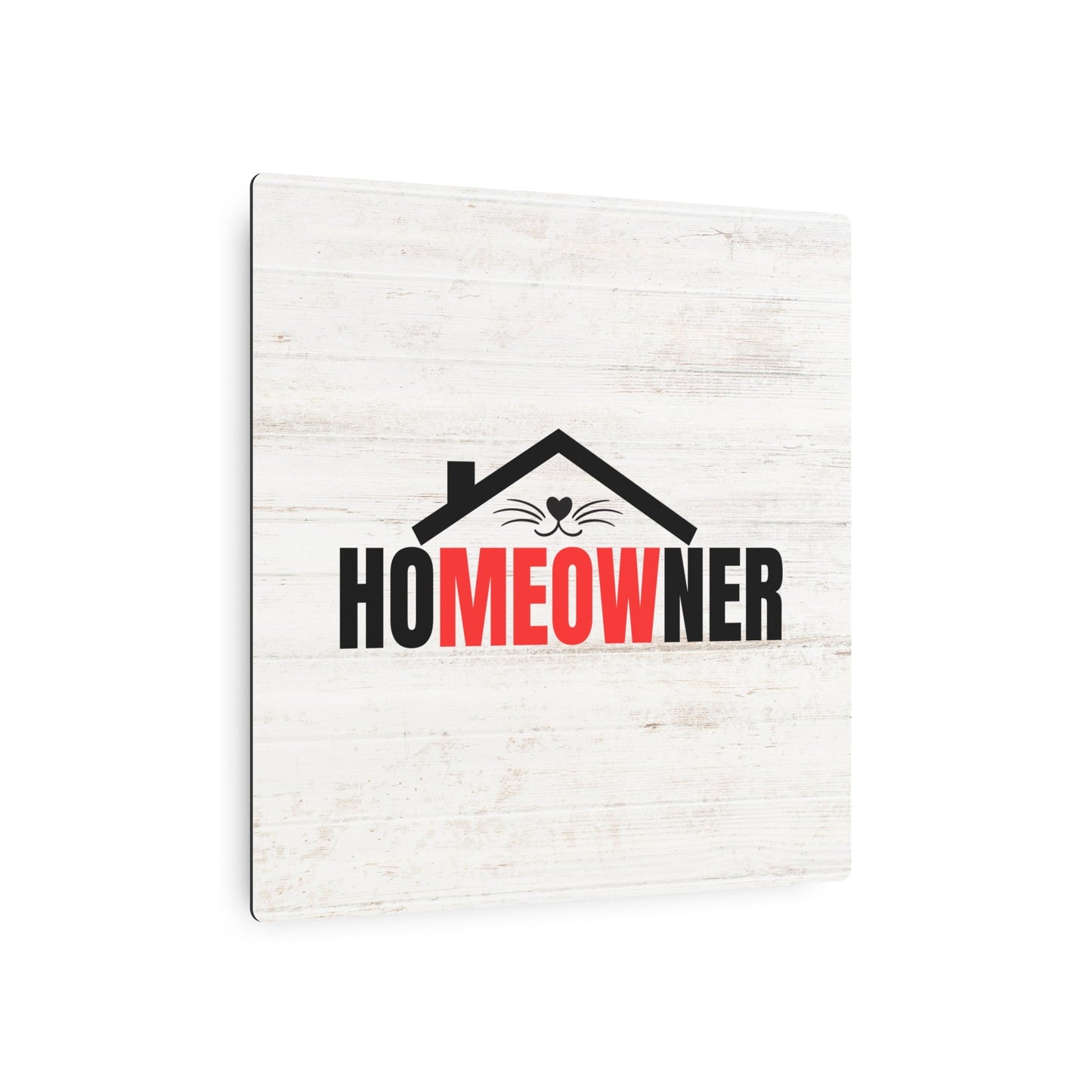 Charming Metal Art Sign for Cat Lovers - HoMEOWner Decor