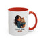 Mug à café Charmant Maman Tabby Orange – Idéal pour les Amoureux des Chats