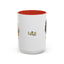 Mug à café Charmant Maman Tabby Orange – Idéal pour les Amoureux des Chats